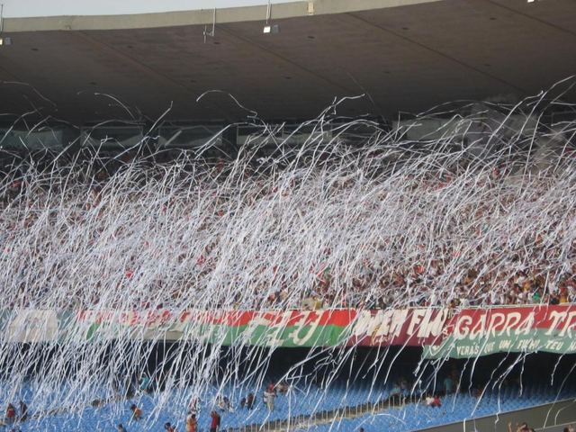 Torcida do Fluminense em 2007 — Fluminense 1×1 São Paulo